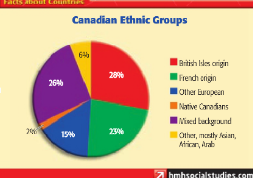 Ethnic Groups In France Pie Chart
